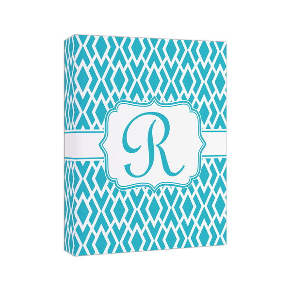 Geometric Diamond 8x10 - Canvas Print - Angled View