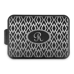 Geometric Diamond Aluminum Baking Pan with Black Lid (Personalized)