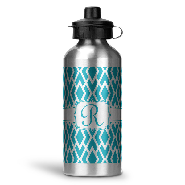 Custom Geometric Diamond Water Bottles - 20 oz - Aluminum (Personalized)