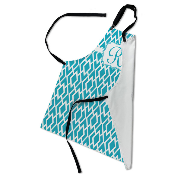 Geometric Diamond Apron - Folded