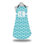 Geometric Diamond Apron w/ Initial