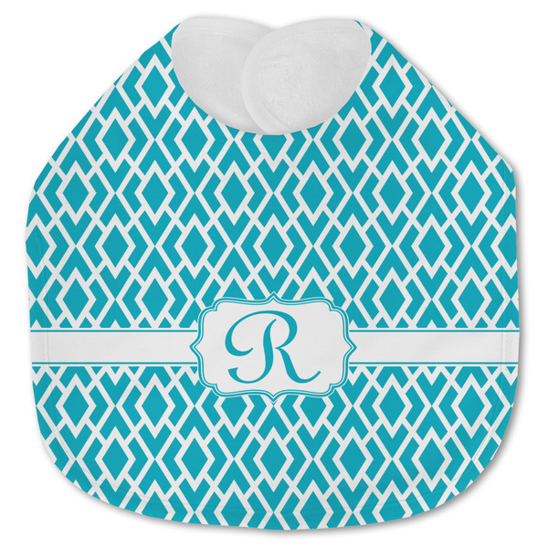 Geometric Diamond Baby Bib - AFT closed