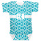 Geometric Diamond Baby Bodysuit 6-12 w/ Initial