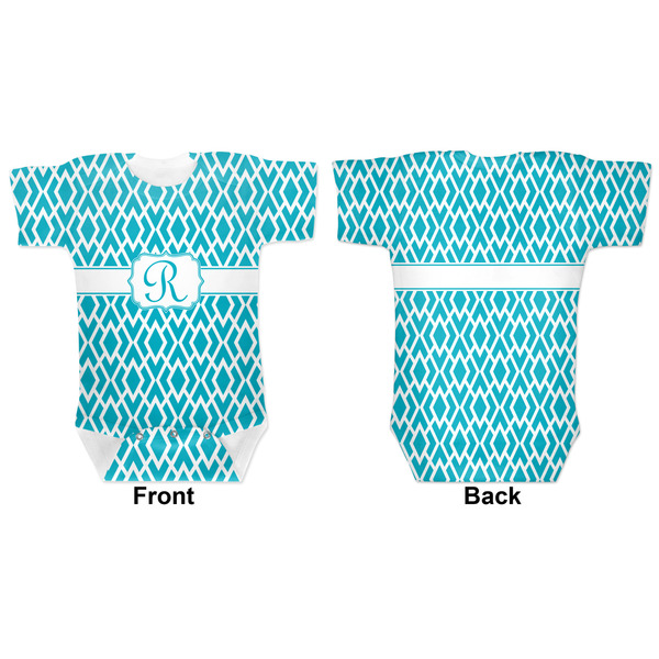 Geometric Diamond Baby Bodysuit Approval