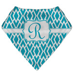 Geometric Diamond Bandana Bib (Personalized)
