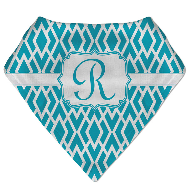 Custom Geometric Diamond Bandana Bib (Personalized)