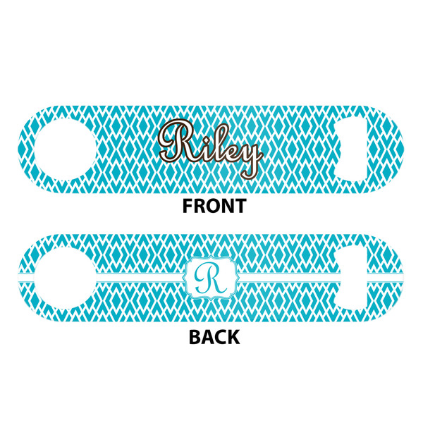 Geometric Diamond Bar Bottle Opener - White - Approval