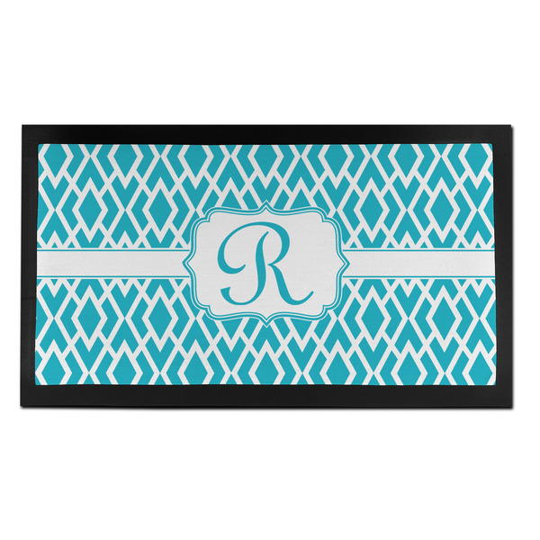 Geometric Diamond Bar Mat - Small - FRONT