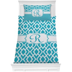 Geometric Diamond Comforter Set - Twin XL (Personalized)