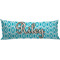 Geometric Diamond Body Pillow Case (Personalized)