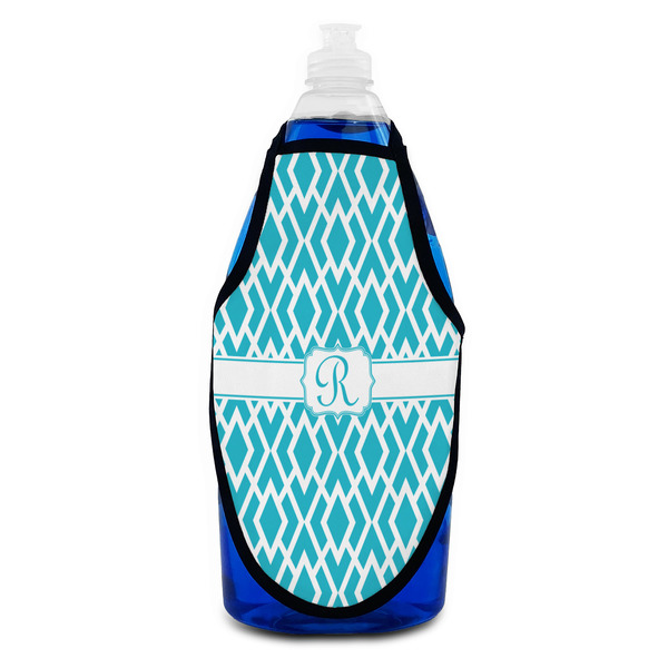 Geometric Diamond Bottle Apron - Soap - FRONT