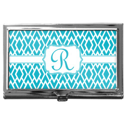 Geometric Diamond Business Card Case