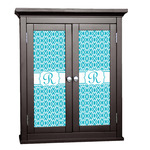 Geometric Diamond Cabinet Decal - Medium (Personalized)