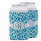 Geometric Diamond Can Cooler (12 oz) w/ Initial