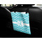 Geometric Diamond Car Bag - In Use
