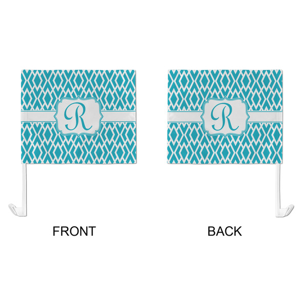 Geometric Diamond Car Flag - Large - APPROVAL