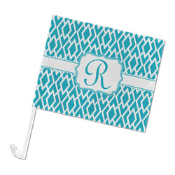 Geometric Diamond Car Flag (Personalized)