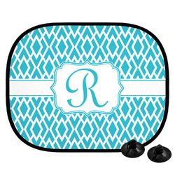 Geometric Diamond Car Side Window Sun Shade (Personalized)