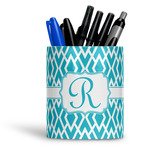 Geometric Diamond Ceramic Pen Holder