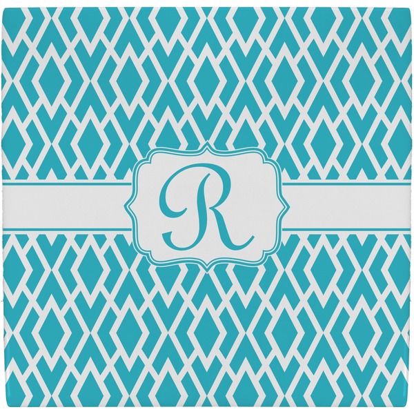 Custom Geometric Diamond Ceramic Tile Hot Pad (Personalized)