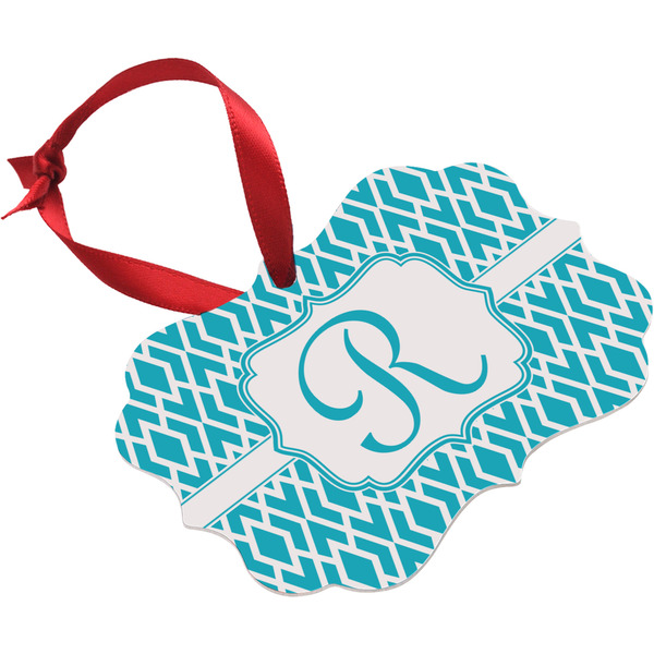 Geometric Diamond Christmas Ornament