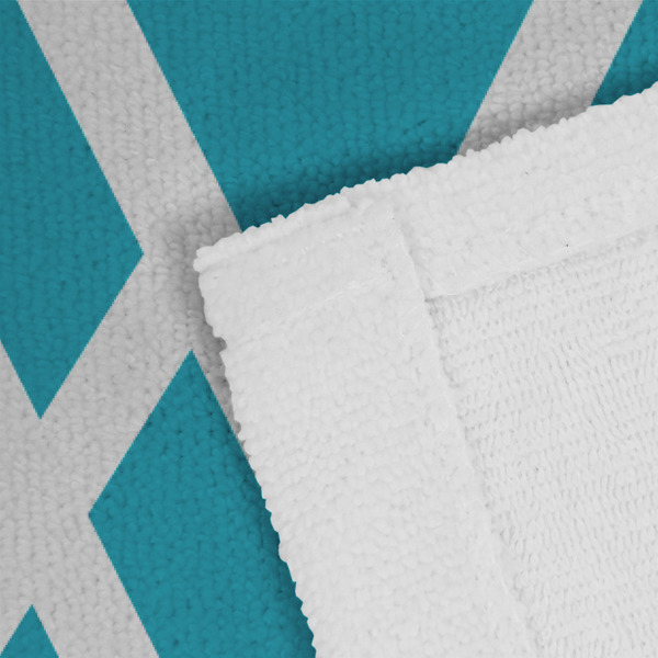 Geometric Diamond Close up of Fabric