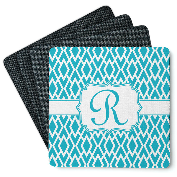 Geometric Diamond Coaster Rubber Back - Main