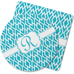 Geometric Diamond Rubber Backed Coaster (Personalized)