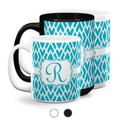 Geometric Diamond Coffee Mug (Personalized)