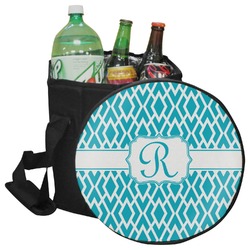Geometric Diamond Collapsible Cooler & Seat (Personalized)