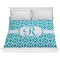 Geometric Diamond Comforter - King (Personalized)