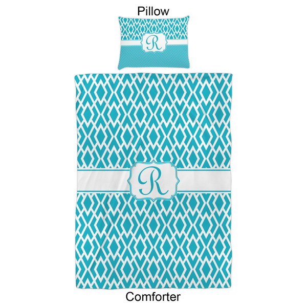 Geometric Diamond Comforter Set - Twin XL - Approval
