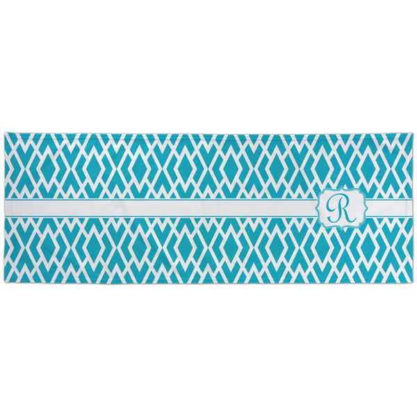 Geometric Diamond Cooling Towel- Approval
