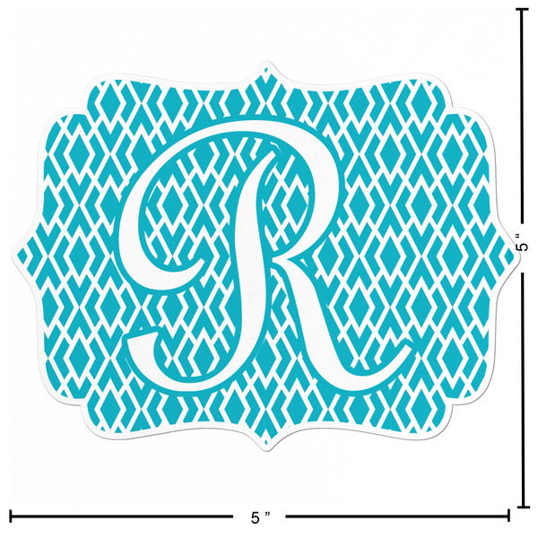 Geometric Diamond Custom Shape Iron On Patches - L - APPROVAL