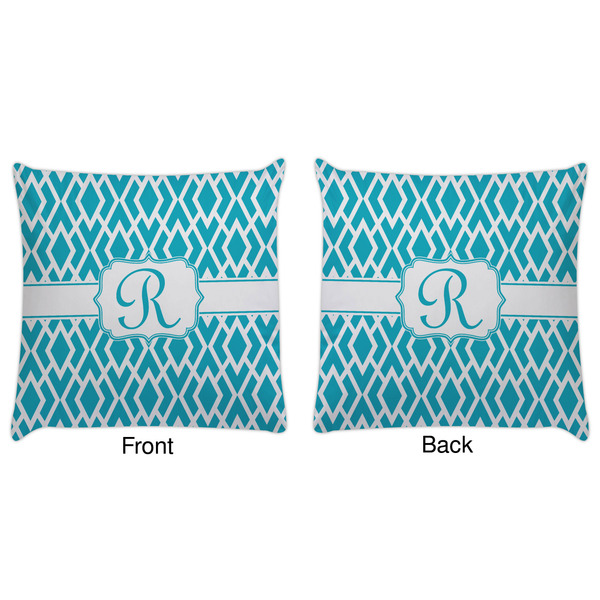 Geometric Diamond Decorative Pillow Case - Approval