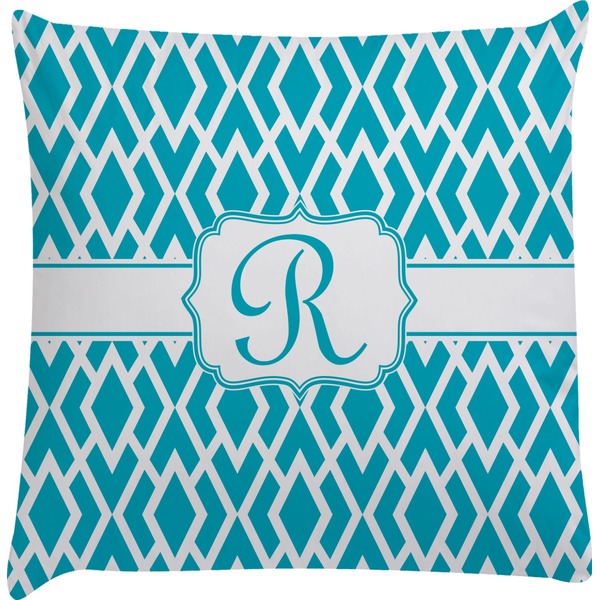 Custom Geometric Diamond Decorative Pillow Case (Personalized)