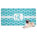 Geometric Diamond Dog Towel (Personalized)