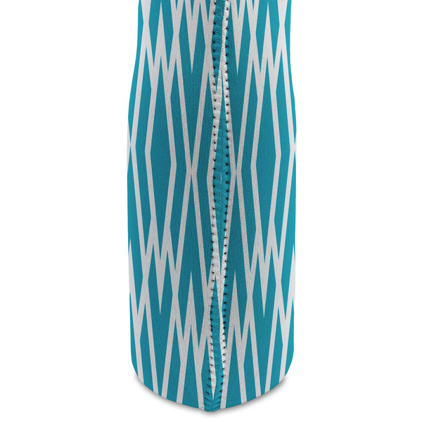 Geometric Diamond Double Wine Tote - DETAIL 2 (new)