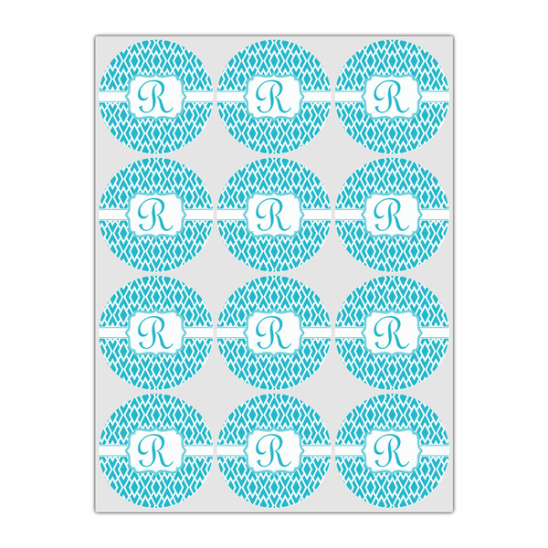 Geometric Diamond Drink Topper - Small - Set of 12