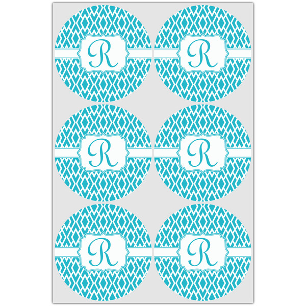 Geometric Diamond Drink Topper - XLarge - Set of 6