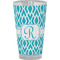 Geometric Diamond Pint Glass - Full Color - Front View