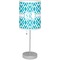 Geometric Diamond Drum Lampshade with base included