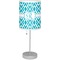 Geometric Diamond Lamp with Drum Shade (Personalized)