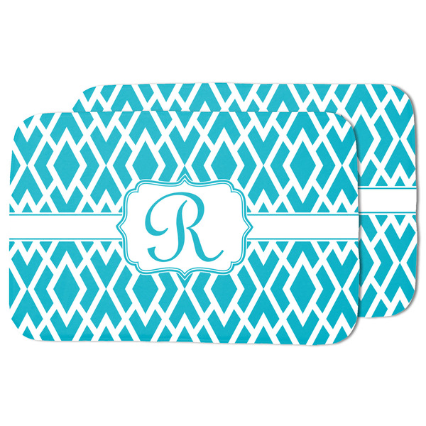 Geometric Diamond Drying Dish Mat - MAIN