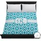 Geometric Diamond Duvet Cover - Full / Queen (Personalized)