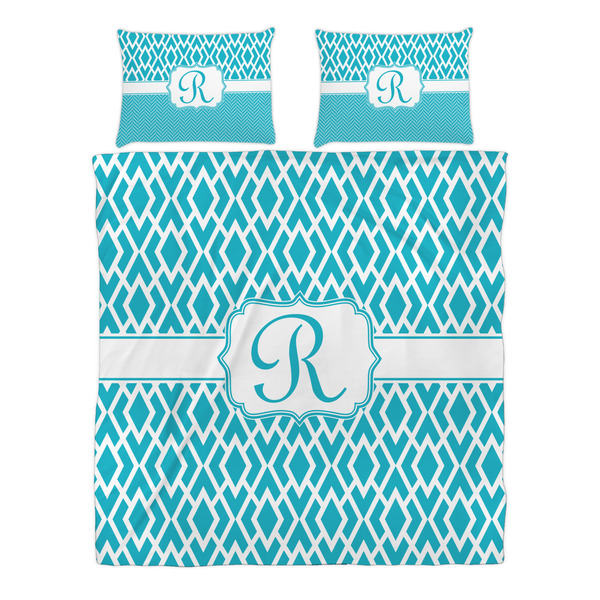 Geometric Diamond Duvet cover Set - Queen - Alt Approval