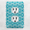 Geometric Diamond Electric Outlet Plate - LIFESTYLE