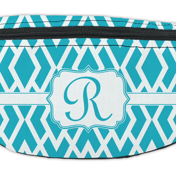 Geometric Diamond Fanny Pack - Closeup
