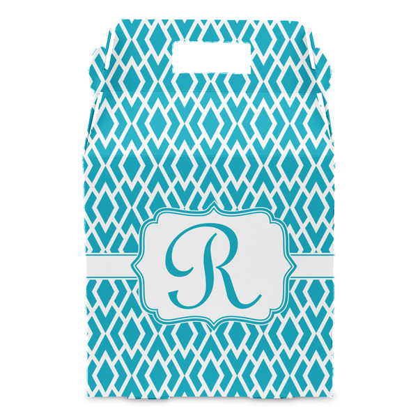 Geometric Diamond Gable Favor Box - Front