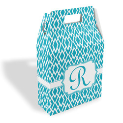 Geometric Diamond Gable Favor Box (Personalized)